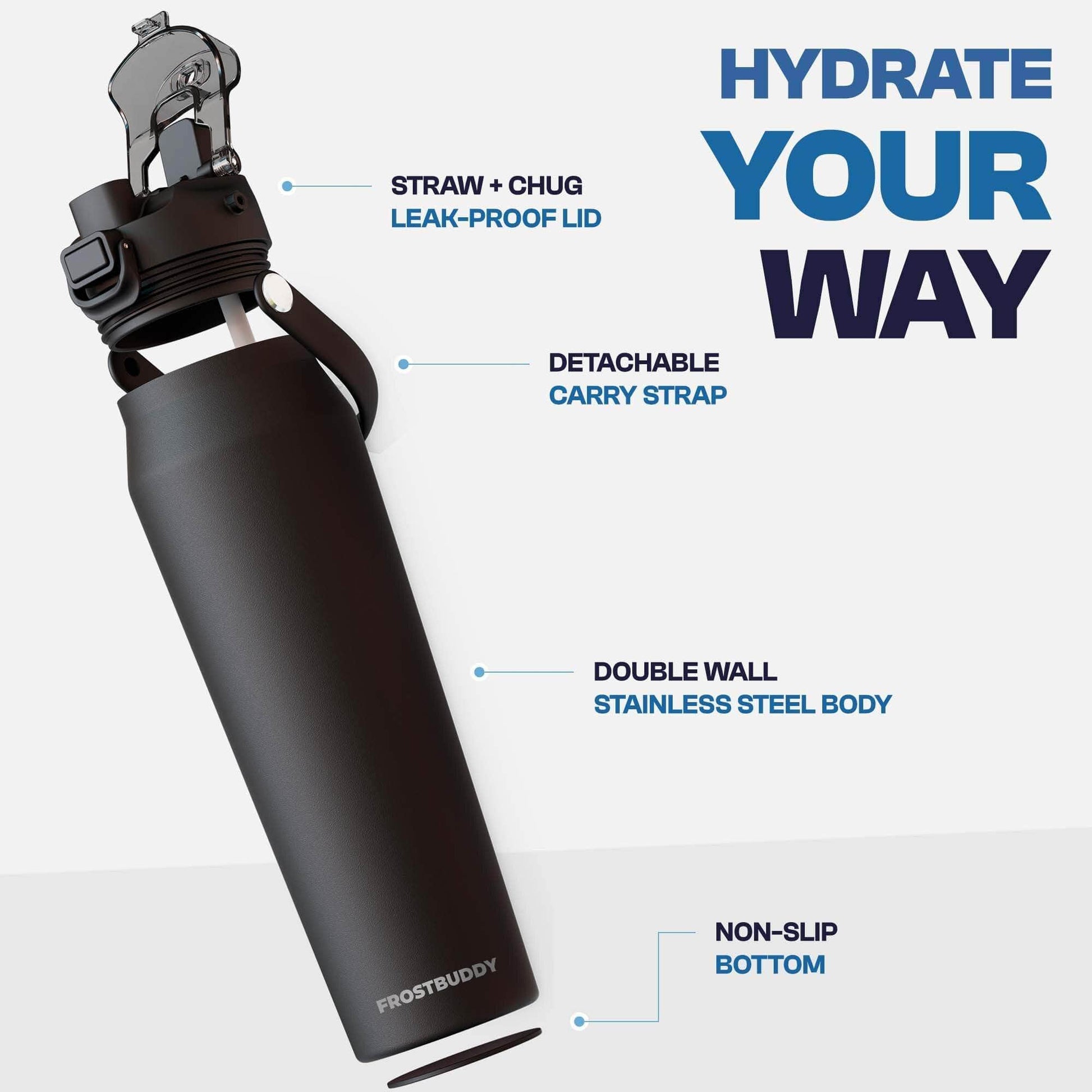 Bottle Buddy 32oz | Baseball Drip